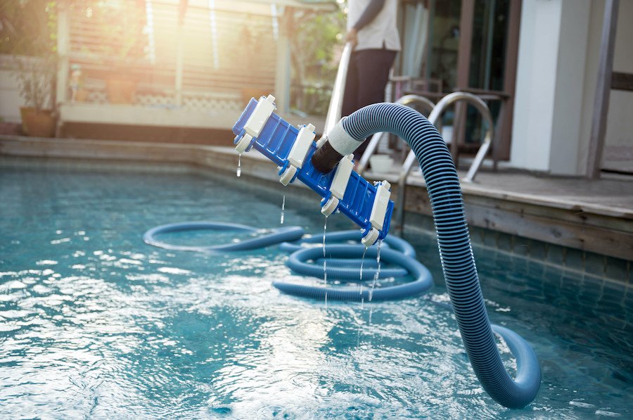 Entretien d'une piscine